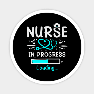 Nurse In Progress Loading Training Student Magnet